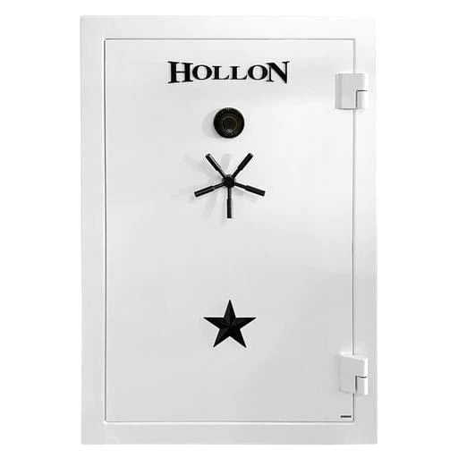 Hollon 2-Hour Fire, Republic Gun Safe with combination dial lock White RG-39C