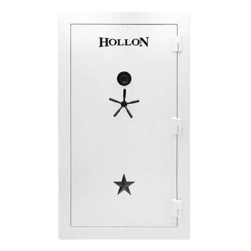Hollon 2-Hour Fire, Republic Gun Safe with combination dial lock White RG-42C