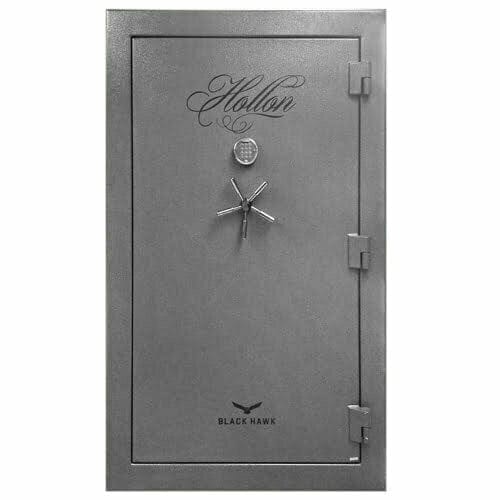 Hollon 90-Minute Fire, Black Hawk Gun Safe with electronic digital keypad lock BHS-45E