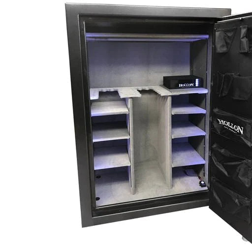 Hollon 2-Hour Fire, Republic Gun Safe with combination dial lock Charcoal RG-39C